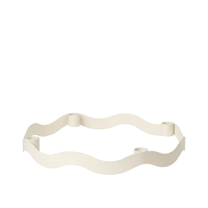 Halo Bougeoir, light warm grey de Broste Copenhagen