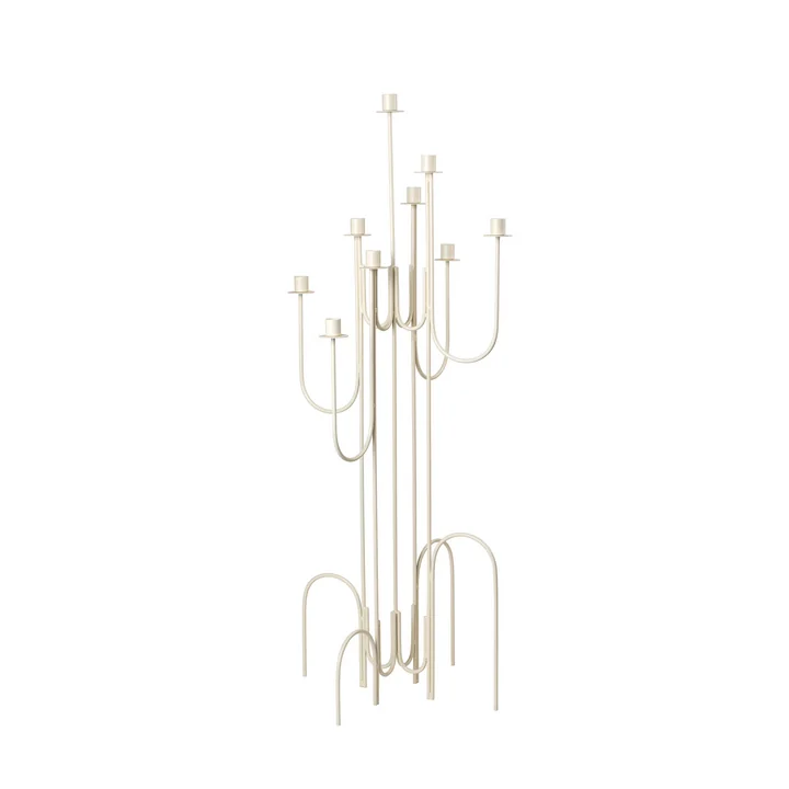 Farri Bougeoir, H 100 cm, light warm grey de Broste Copenhagen