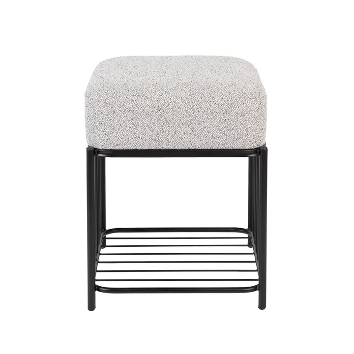 Comfy Tabouret de Livingstone dans la finition noir / gris