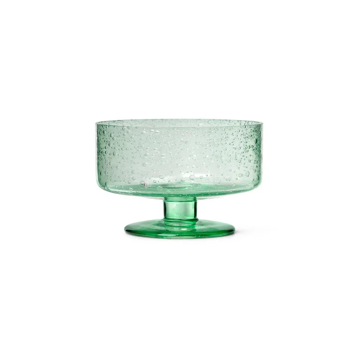 Oli Coupe à dessert, recycled clear de Ferm Living