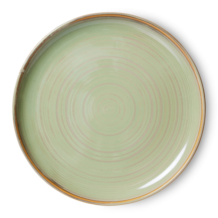 Chef Ceramics Assiette de HKliving dans la version moss green