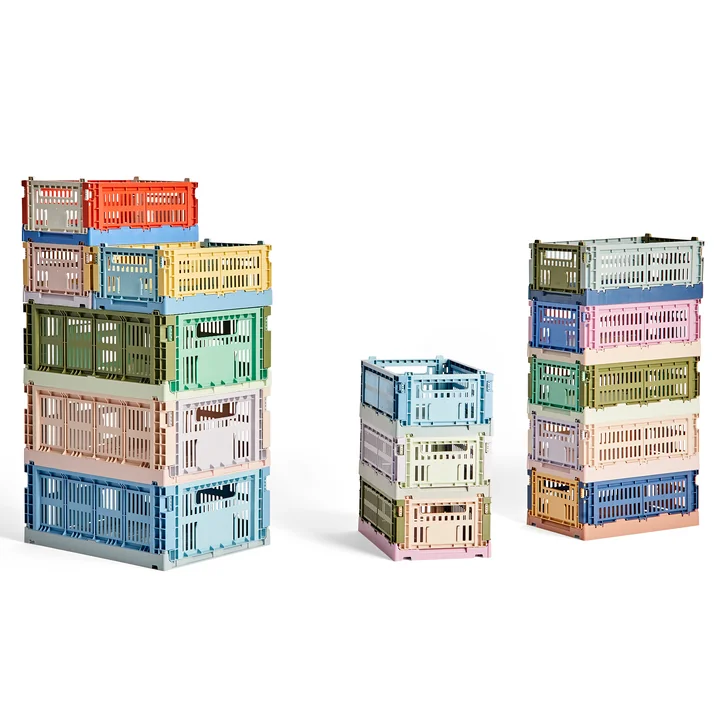 Colour Crate Panier recycled de HAY