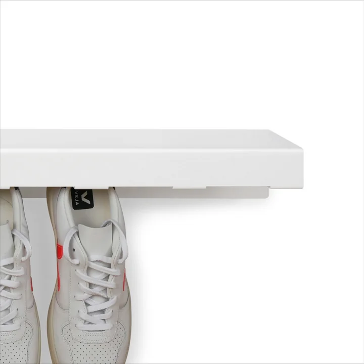 Étagère à chaussures Hang On, blanc (RAL 9016) de vonbox
