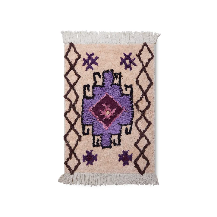 Bohemian Tapis de salle de bain, 60 cm x 90 cm de HKliving