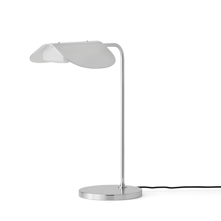 Wing Lampe de table de Audo dans la version aluminium