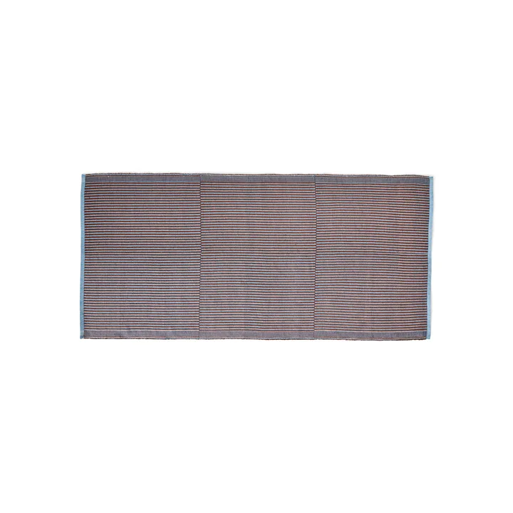 Tapis, marron / bleu de HAY.