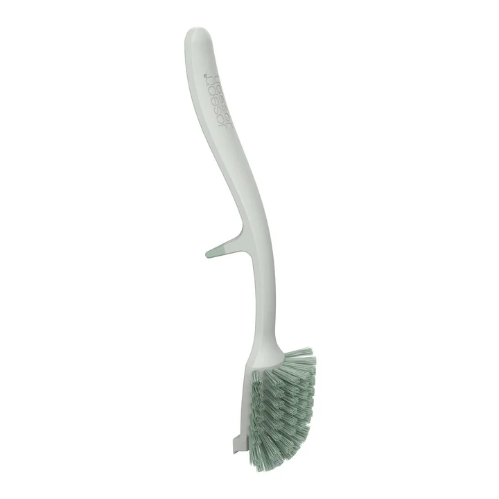 Edge Brosse à vaisselle, gris clair / vert de Joseph Joseph