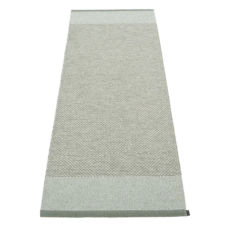 Edit Tapis, 70 x 200 cm, army / sage / stone metallic de Pappelina