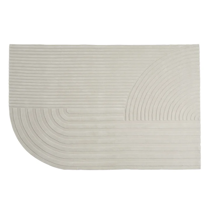 Relevo Tapis, 200 x 300 cm, blanc cassé de Muuto