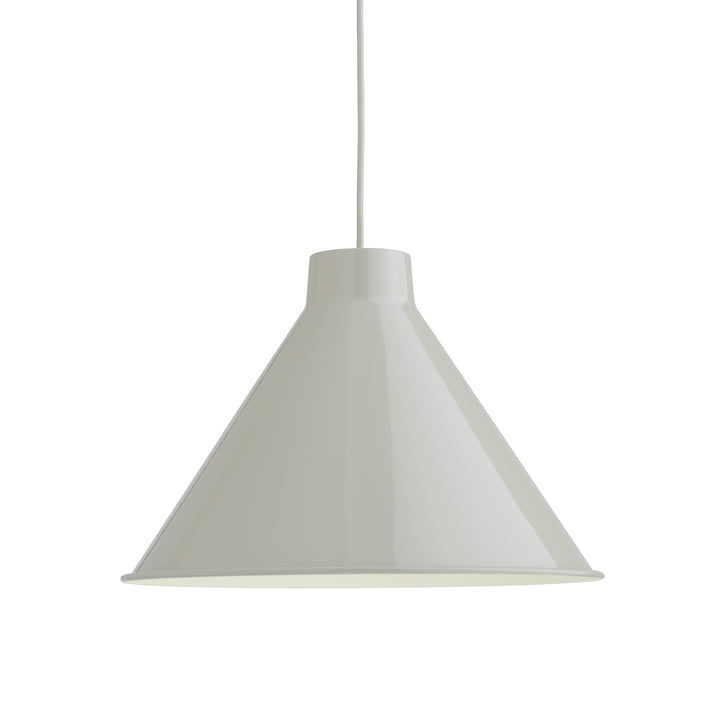 Top Lampe LED suspendue, Ø 38 cm, gris de Muuto