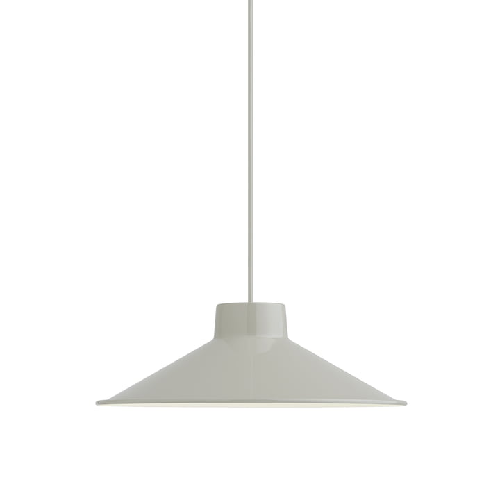 Top Lampe LED suspendue, Ø 36 cm, gris de Muuto