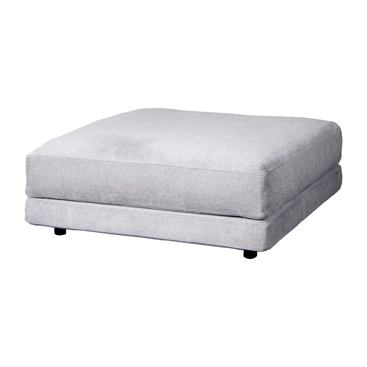 Scale Pouf, gris clair (Cane-line Ambience) de Cane-line