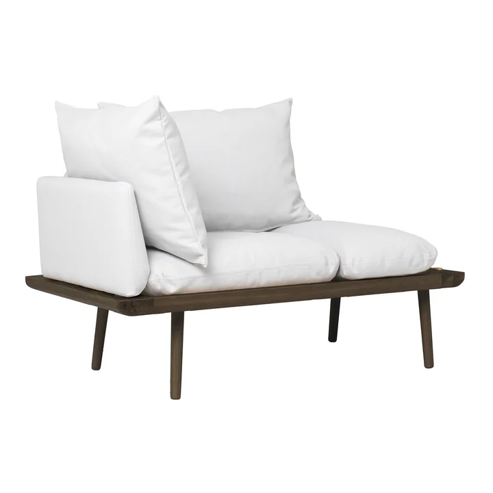 Lounge Around 1. 5 places, chêne foncé / sterling de Umage