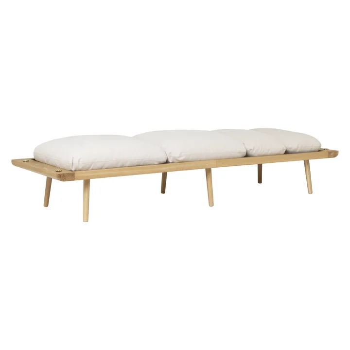 Lounge Around Daybed, chêne / white sands de Umage
