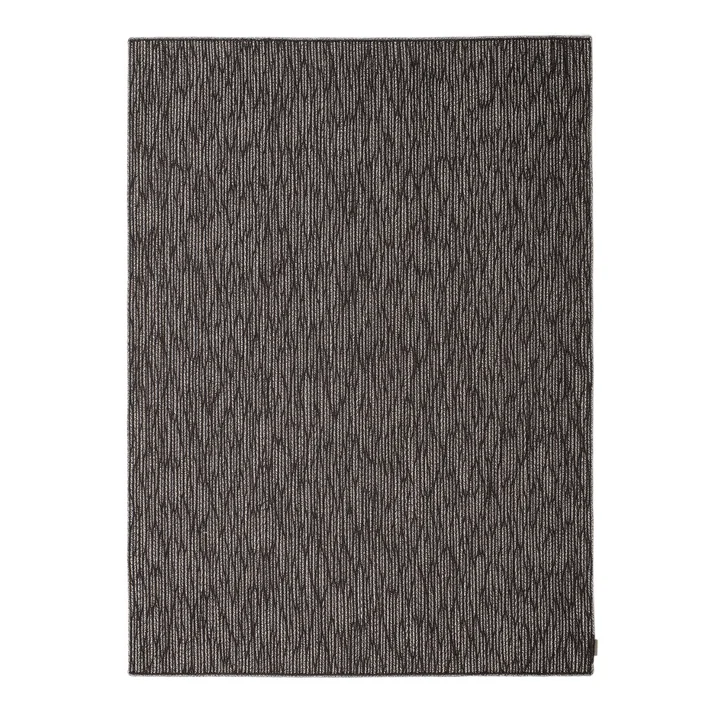 Braid Tepich, 200 x 300 cm, marron foncé / multicolore (0191 Salt and Pepper) de Kvadrat