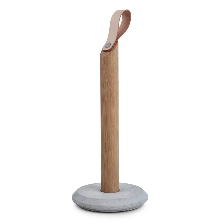 Grab Porte-rouleau de cuisine, Ø 4,7 x 31,5 cm, chêne / naturel de Gejst