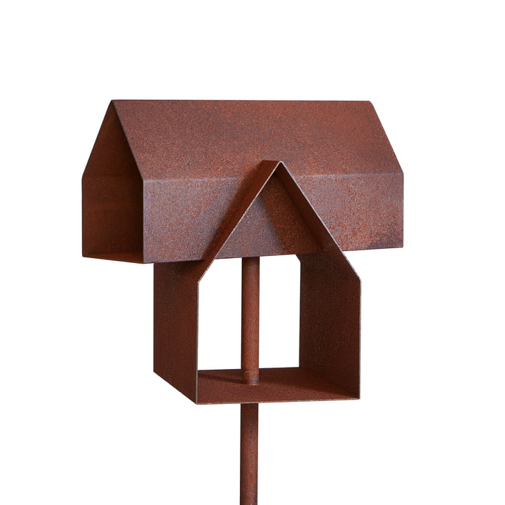 Size Matters Maisonnette pour oiseaux, corrosion brown de Frederik Roijé