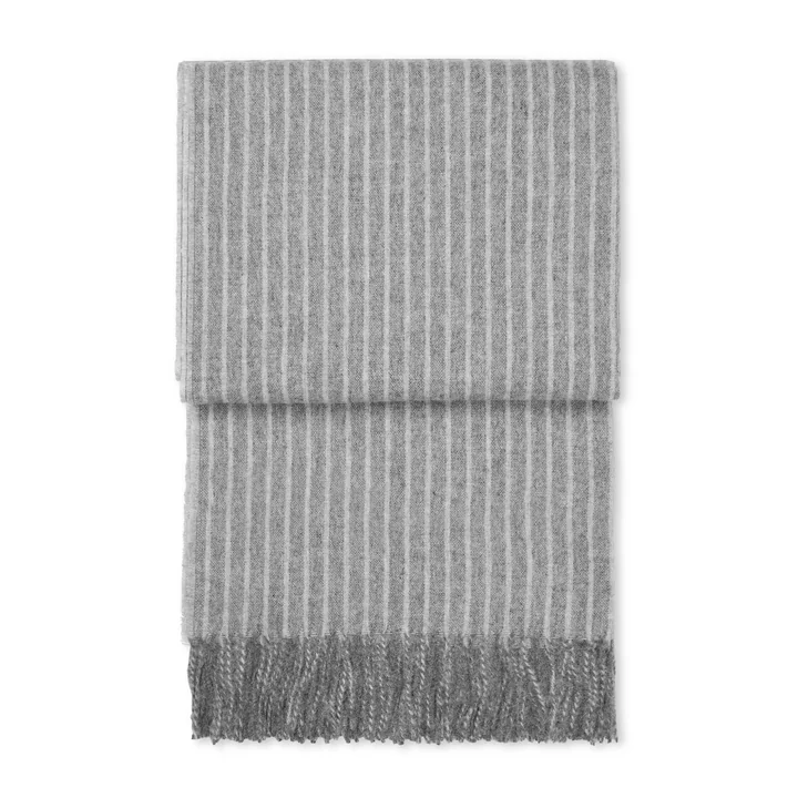 Stripes Couverture de Elvang en couleur grise