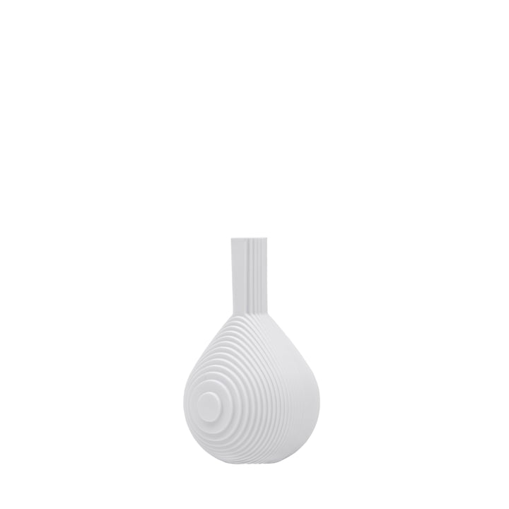 Flow Vase, Drop, blanc de ArchitectMade