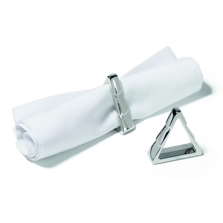 O Tannenbaum Rond de serviette, set de 2, argent de Philippi