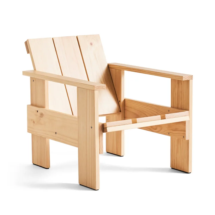 Crate Lounge Chair, L 77 cm, pine de HAY