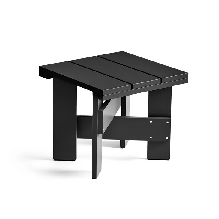 HAY - Crate Table d'appoint, L 45 cm, black