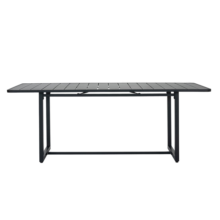 Helo Outdoor Table, 90 x 200 cm, noir de House Doctor