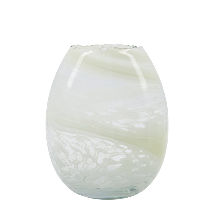 Jupiter Vase, H 25 cm, vert clair de House Doctor