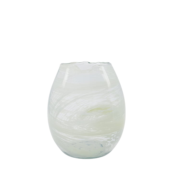 Jupiter Vase, H 20 cm, vert clair de House Doctor