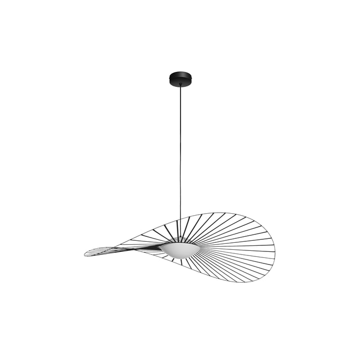 Vertigo Nova Lampe LED suspendue, Ø 110 cm, blanc / noir de Petite Friture