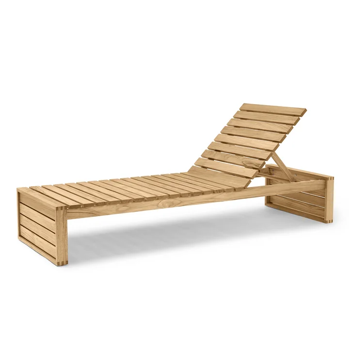 BK14 Bain de soleil, teck non traité de Carl Hansen