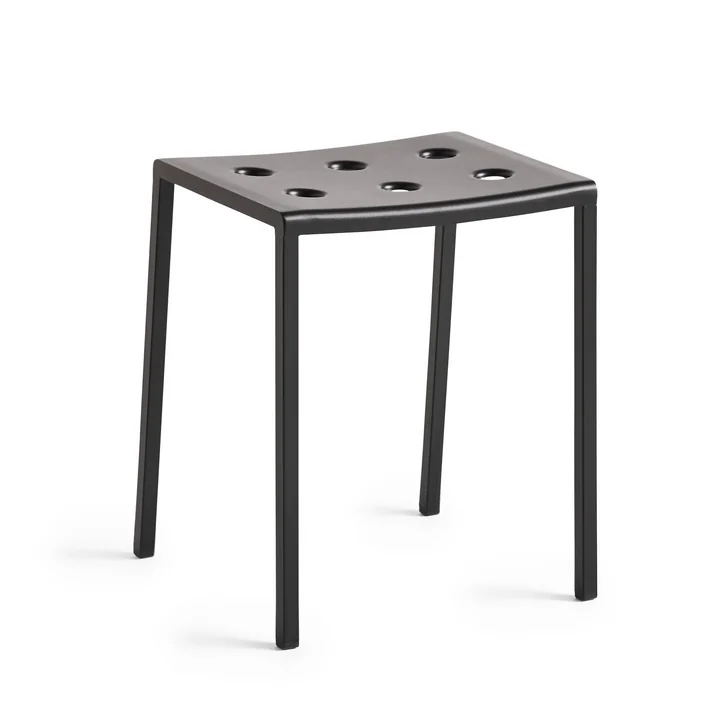 Balcony Tabouret, anthracite de HAY