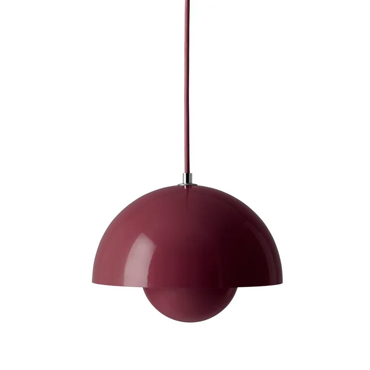 & Tradition - FlowerPot Lampe suspendue VP1, prune foncée