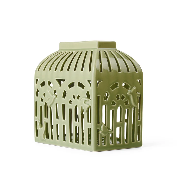 Orangery Maison lumineuse de Kähler Design dans la version spring leaf