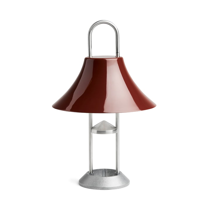Mousqueton LED lampe, iron red de Hay
