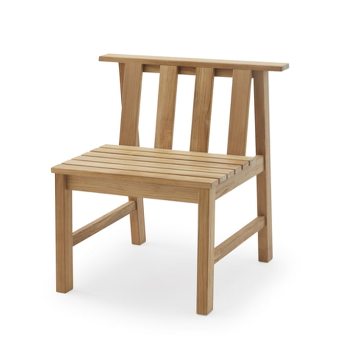 Skagerak - Plank Chaise de jardin, teck