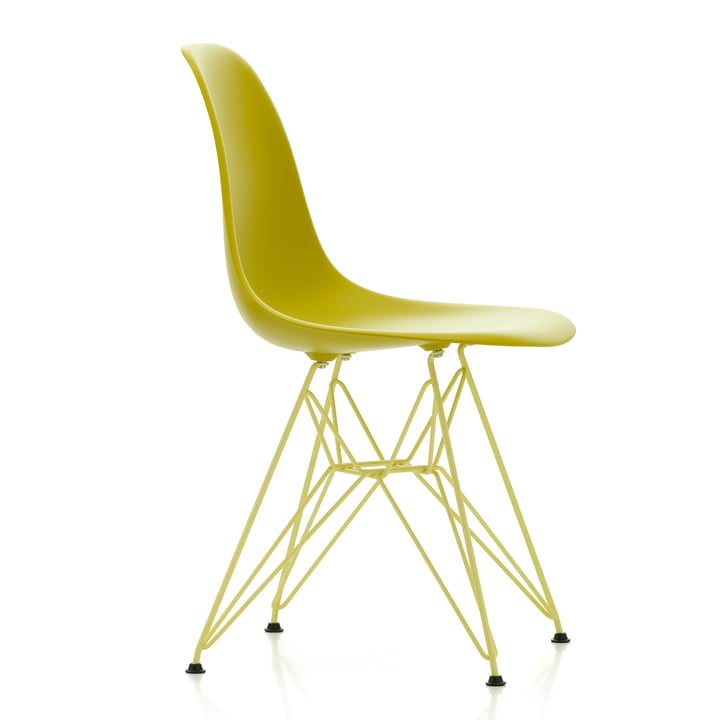 Vitra - Eames Plastic Side Chair DSR, citron / moutarde