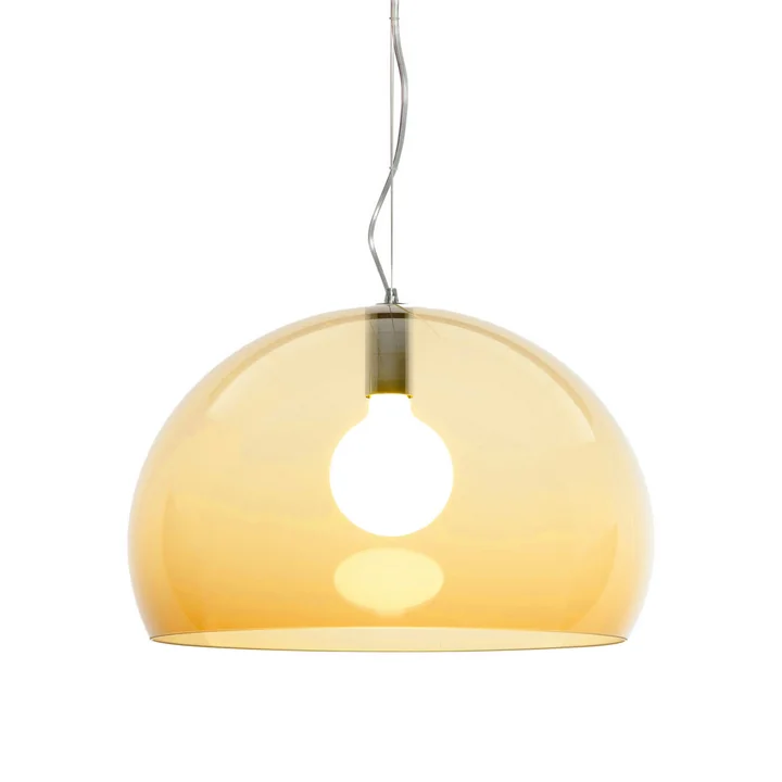 Kartell - FL/Y Lampe suspendue, ambre
