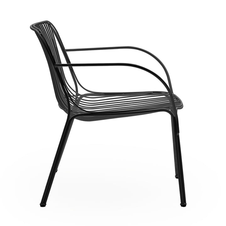 Hiray Lounge Chair, noir de Kartell