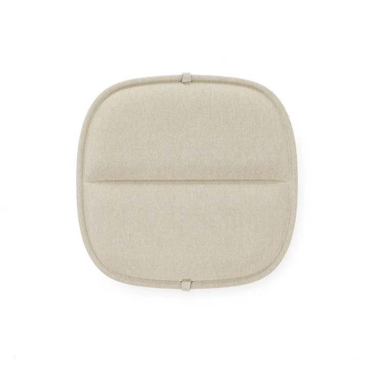 Coussin d'assise Hiray Chaise, 36 x 35 cm, écru de Kartell