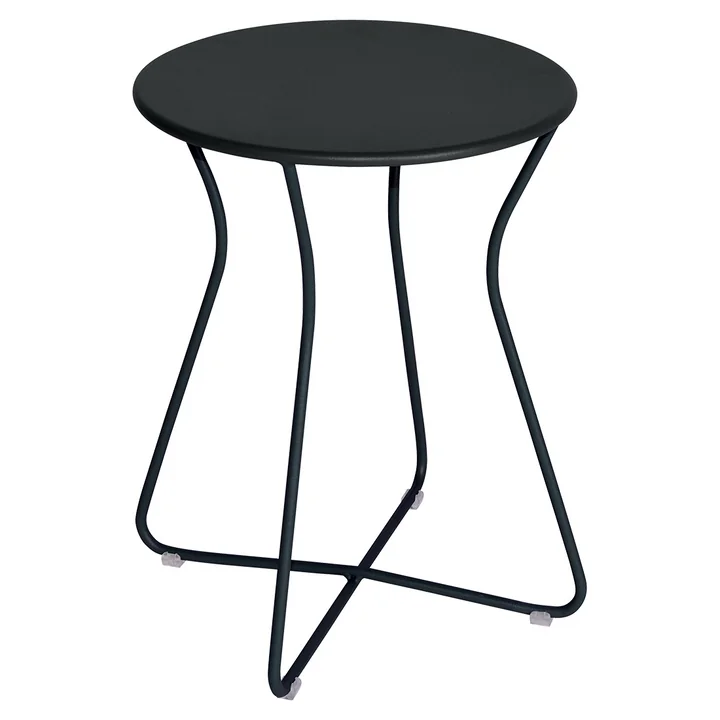 Cocotte Tabouret de Fermob dans la version anthracite