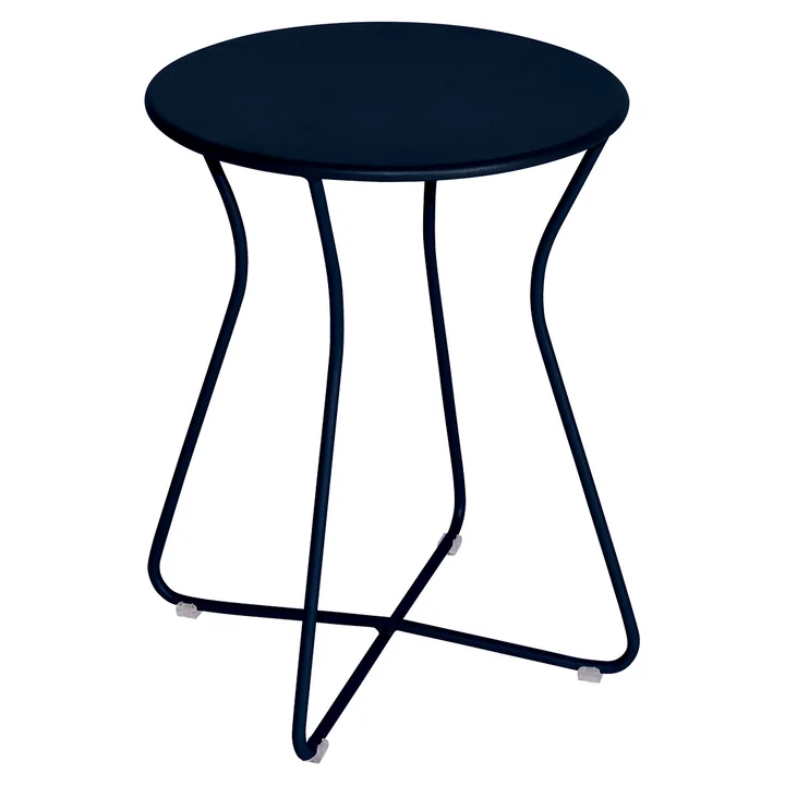 Cocotte Tabouret de Fermob dans la version bleu abyssal