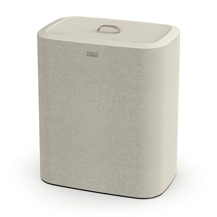 Tota Trio Panier à linge, 90 L, écru de Joseph Joseph
