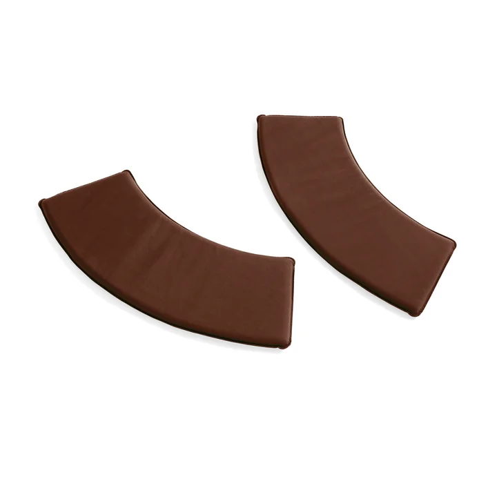 HAY - Palissade Park Bench Coussin d'assise, iron red (set de 2)