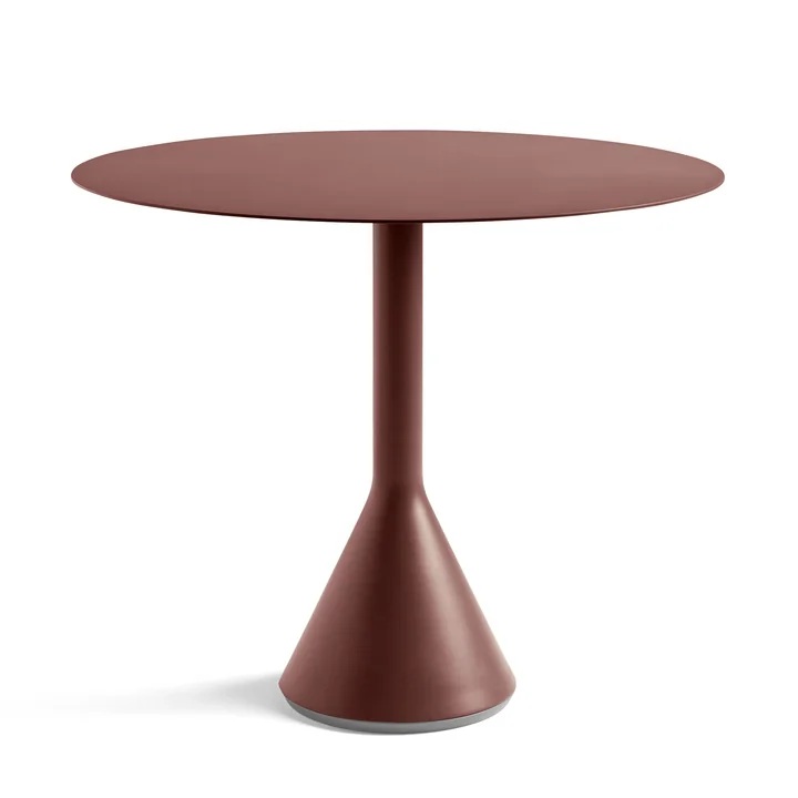 HAY - Palissade Cone Table Ø 90 x H 74 cm, iron red