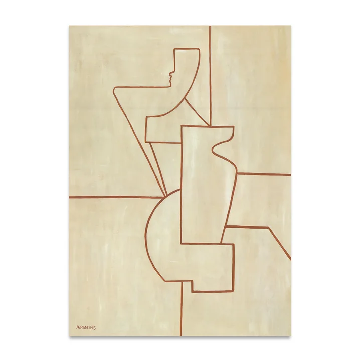 Antic Ideal 01 Poster, 50 x 70 cm de Paper Collective