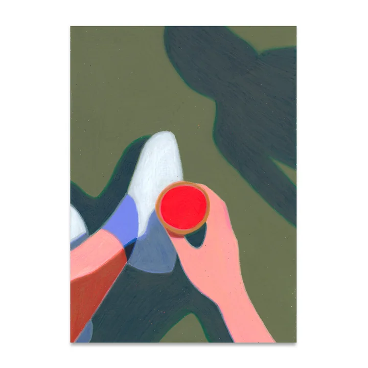 Les Vacances 01 Poster, 50 x 70 cm de Paper Collective