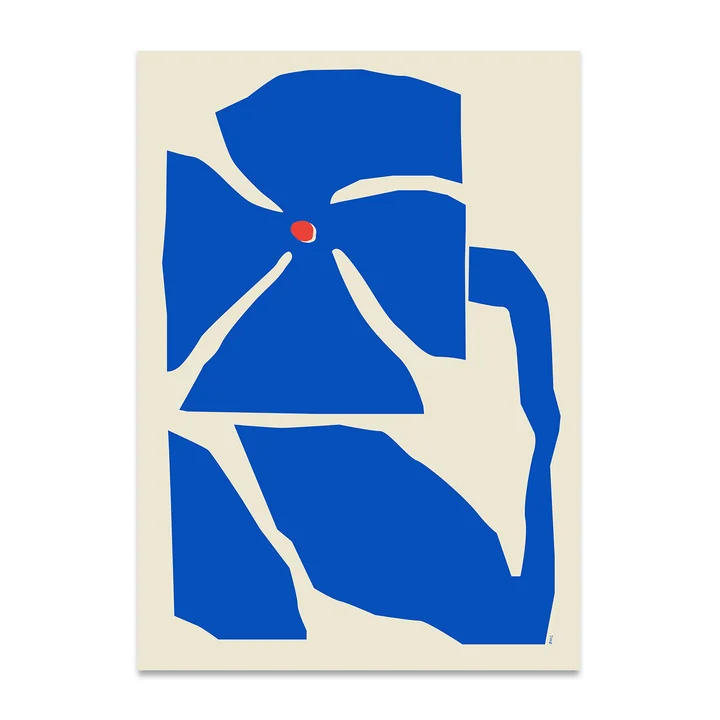 Flores Nocturnas 02 Poster, 50 x 70 cm de Paper Collective