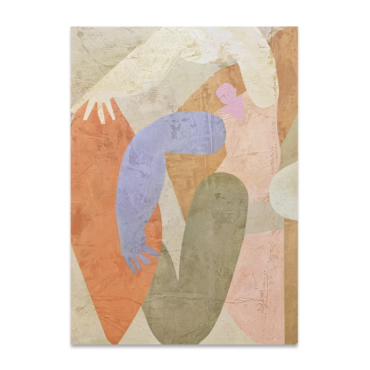 Las Danzantes 01 Poster, 50 x 70 cm de Paper Collective