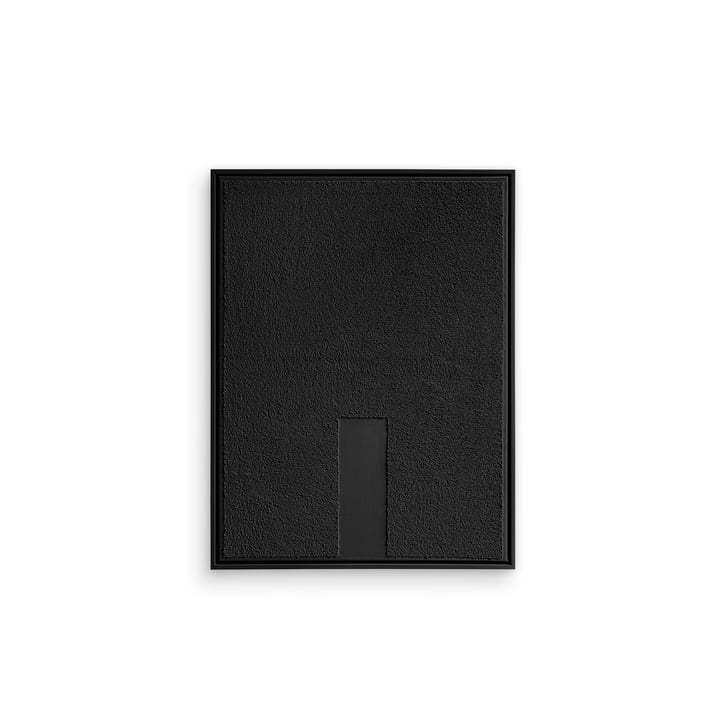 Studio Mykoda - SAHAVA Shadow 3, 60 x 80 cm, noir / cadre noir lasuré
